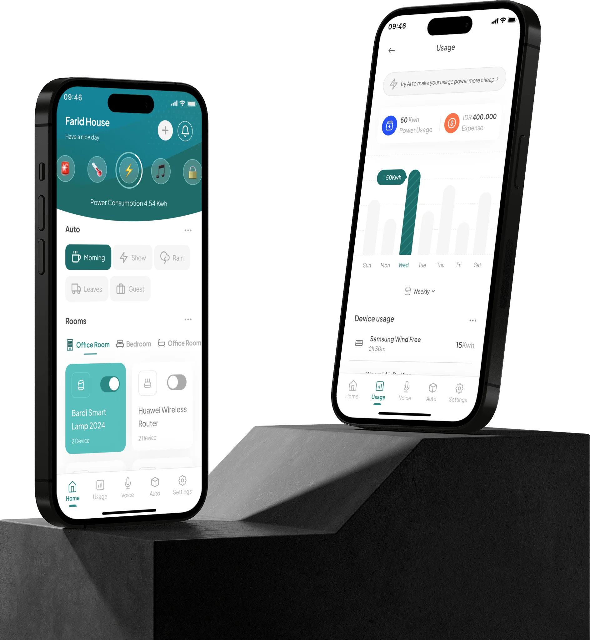 ECHOME Smart Home Study Case Hero Showcase
